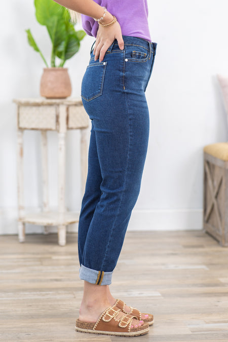 Judy Blue Beat The Heat Boyfriend Fit Jeans