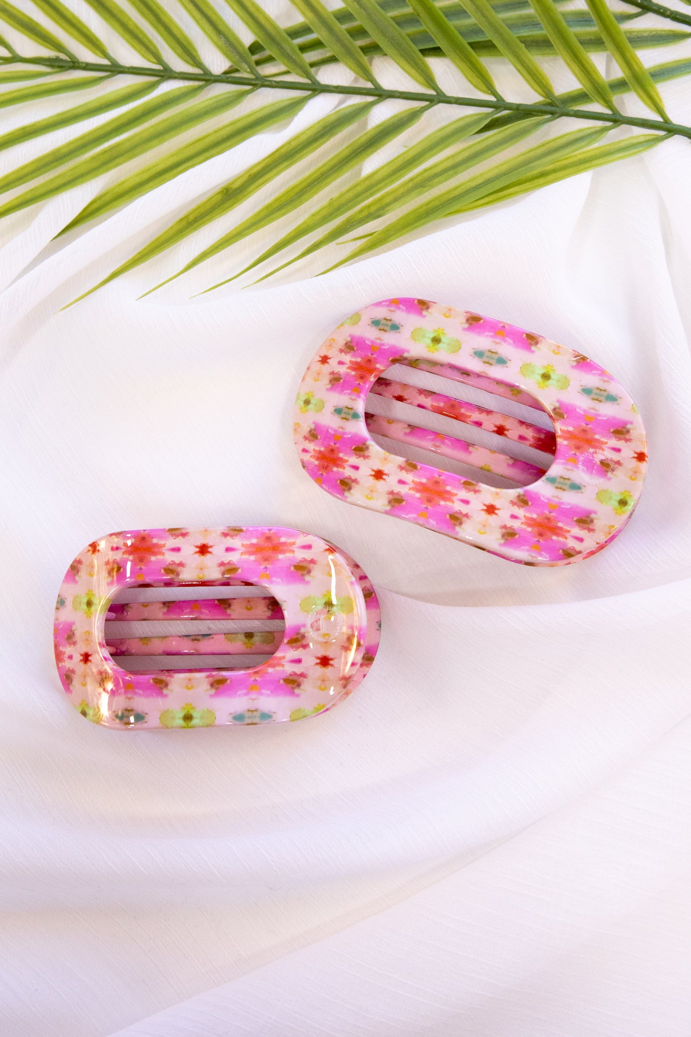 Flat Round Giverny Hair Clip