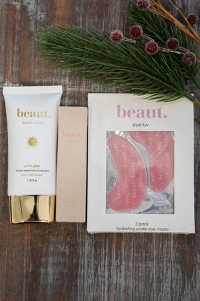 Beaut Bundle: Sunscreen, Lip Glaze, Eye Luv