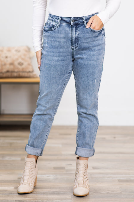 Judy Blue Vintage Wash Slim Fit Jeans