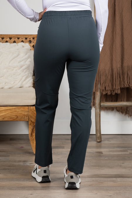 Graphene-Blend Straight Leg Active Pants