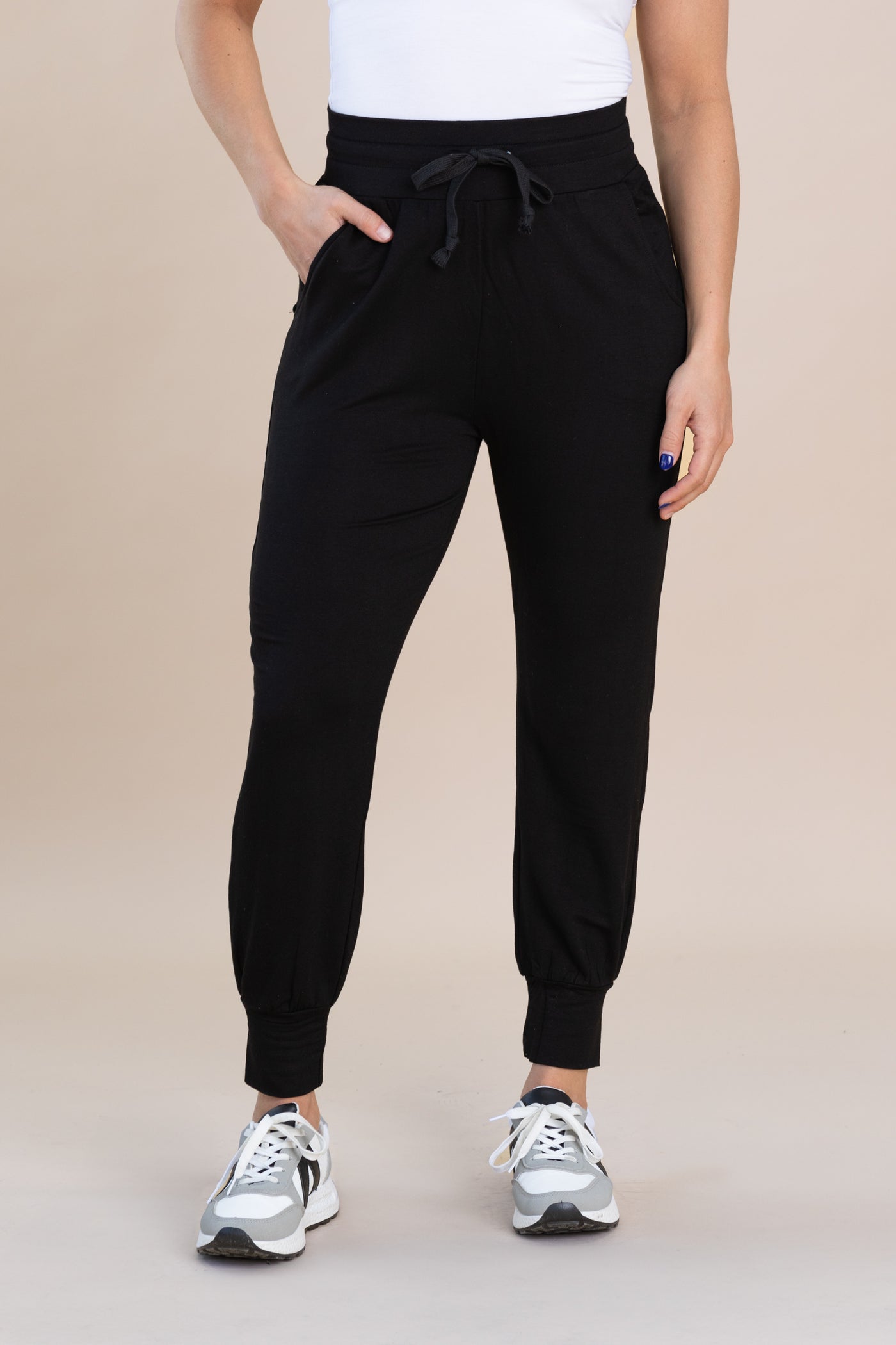 Relaxed Fit Drawstring Joggers