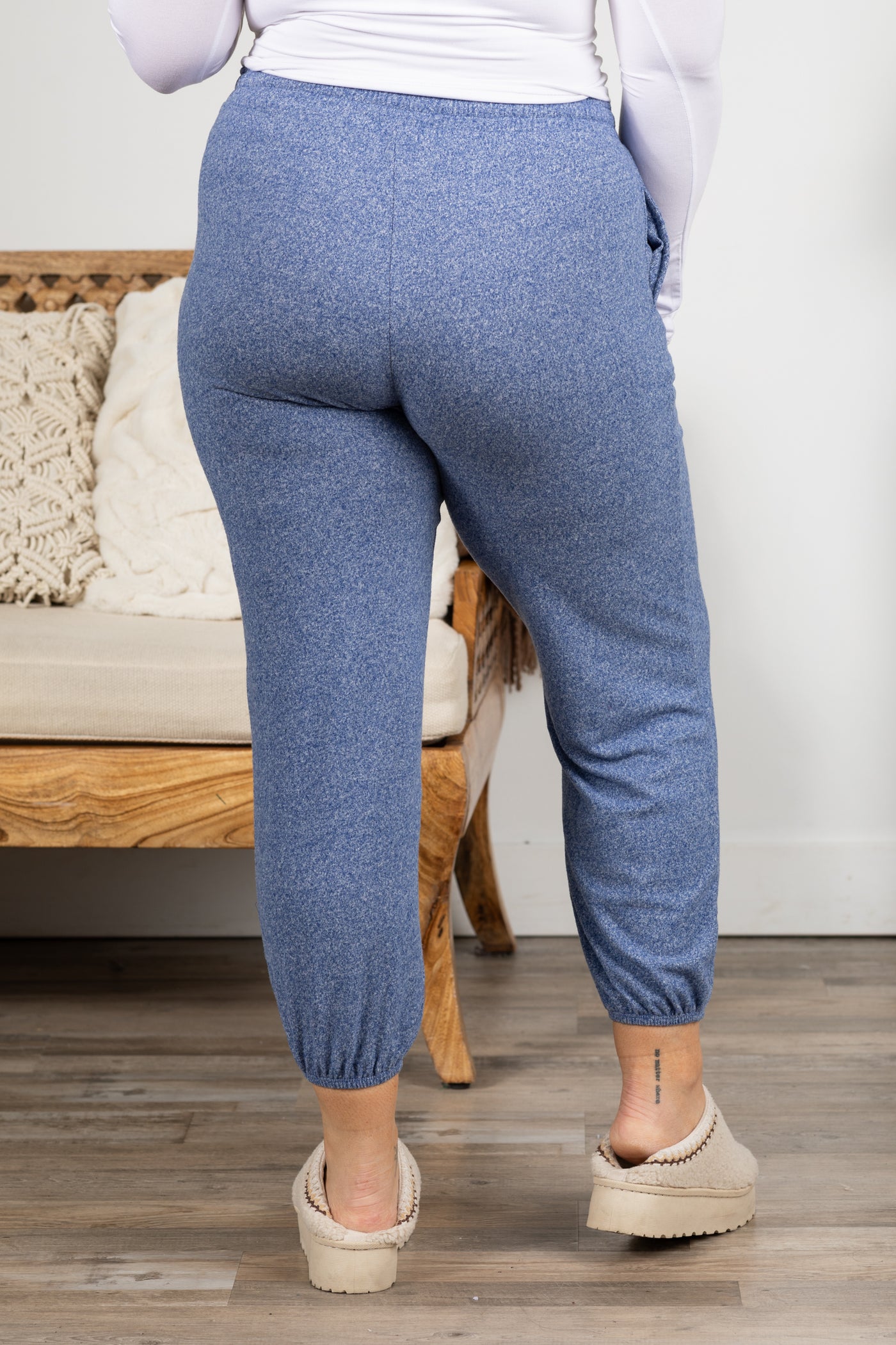 Soft Melange Hacci Joggers