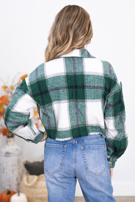 Emerald Plaid Jacket