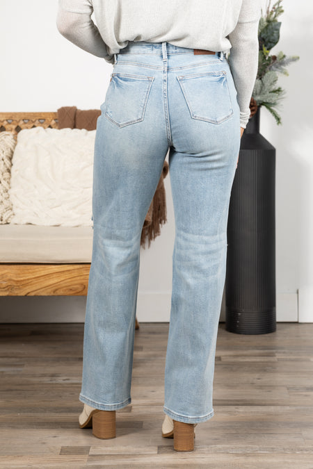 Judy Blue Light Rigid Magic 90's Straight Jean