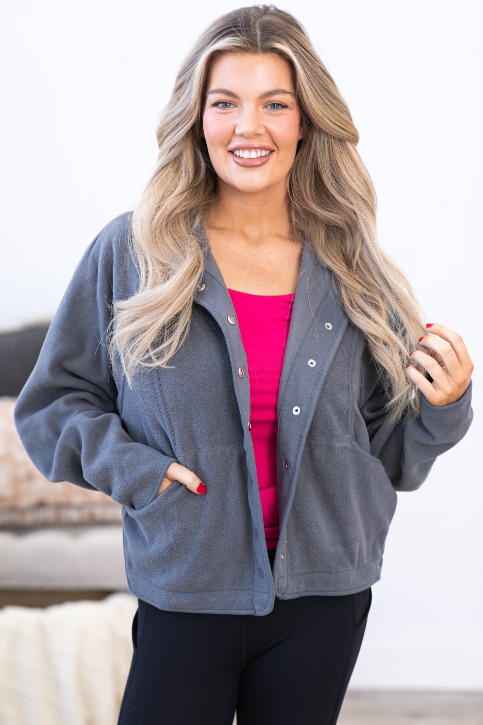 Basic Crew Neck Down Jacket in Dark Navy | Taion | Covet + Lou | Covet + Lou