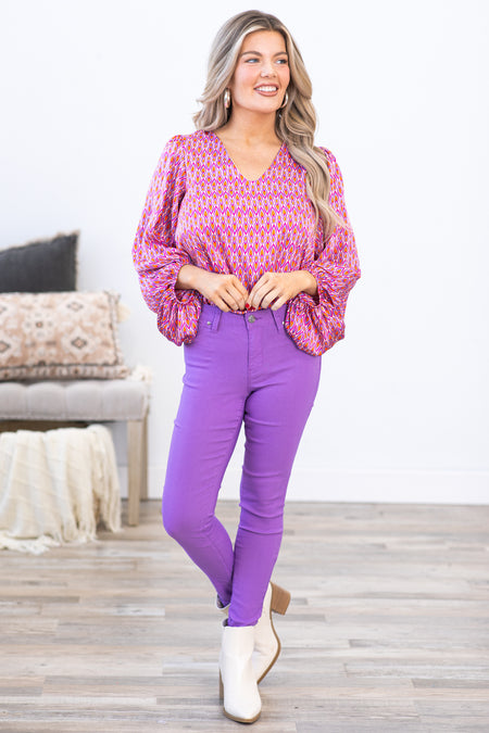 YMI Purple Hyperstretch Pants