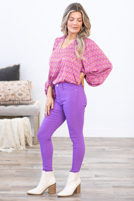 YMI Purple Hyperstretch Pants