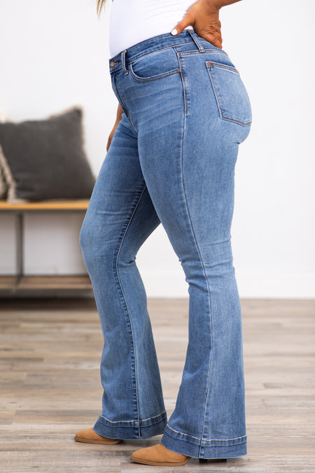 Judy Blue Trouser Flare Jeans