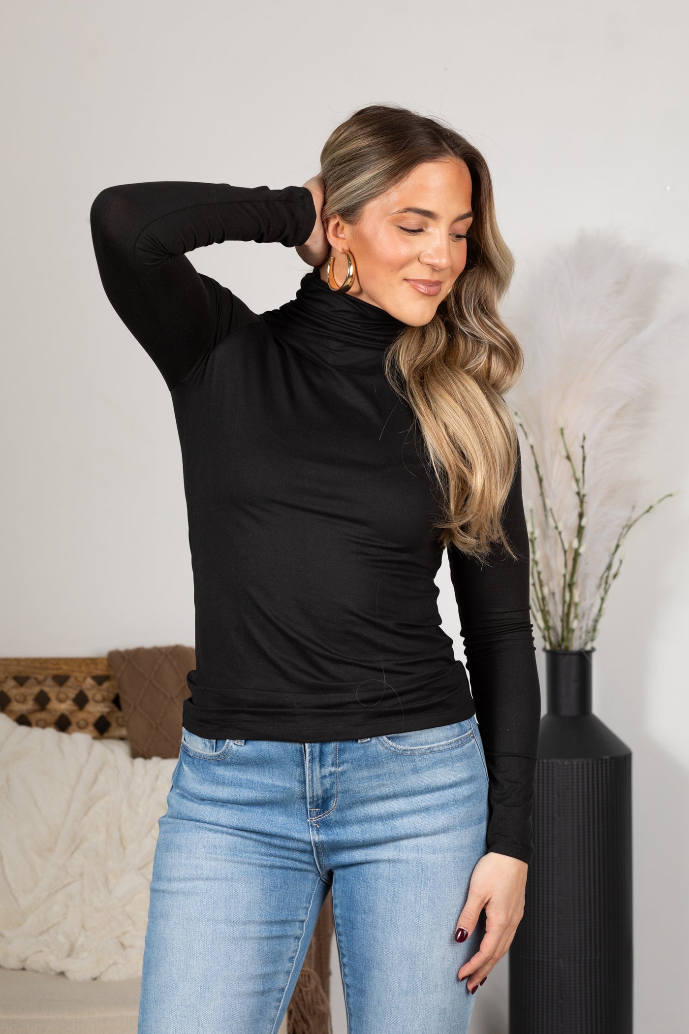 Buttery Soft Turtleneck Top