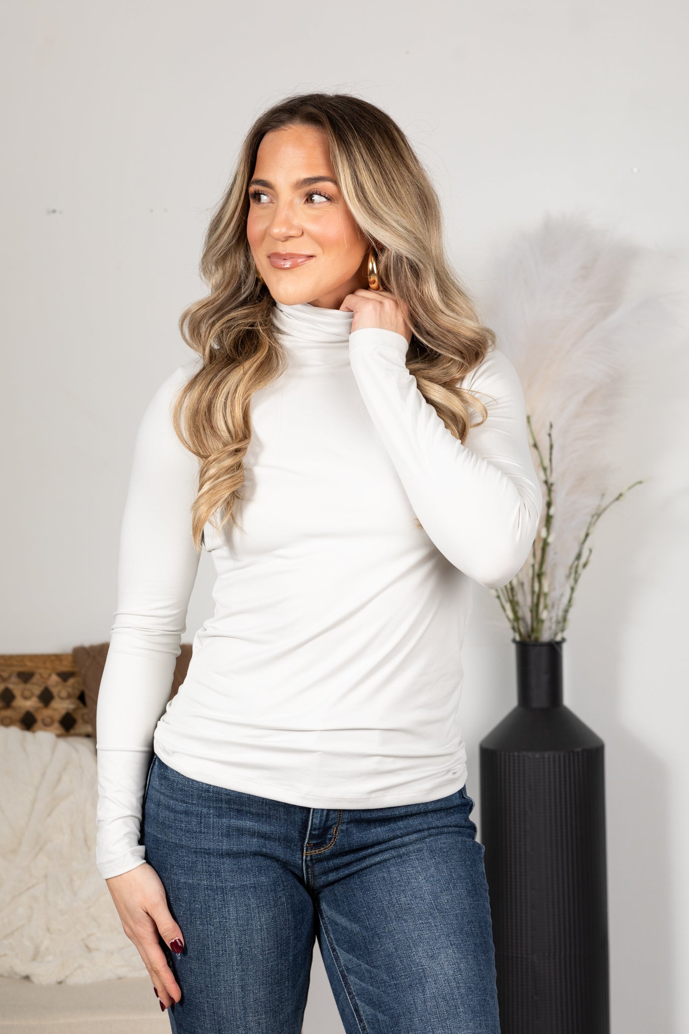 Buttery Soft Turtleneck Top