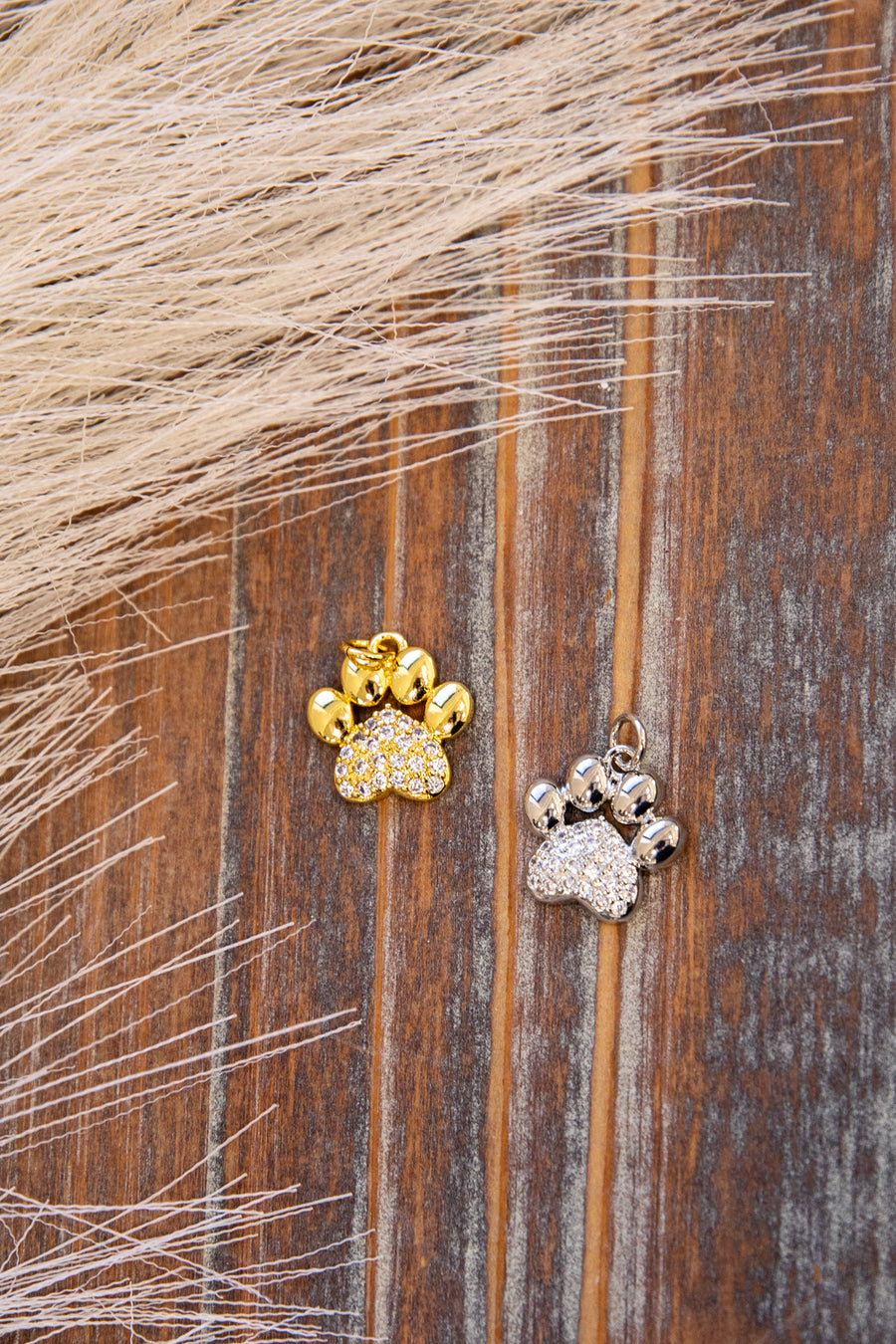 Dog Paw Pendant Charm