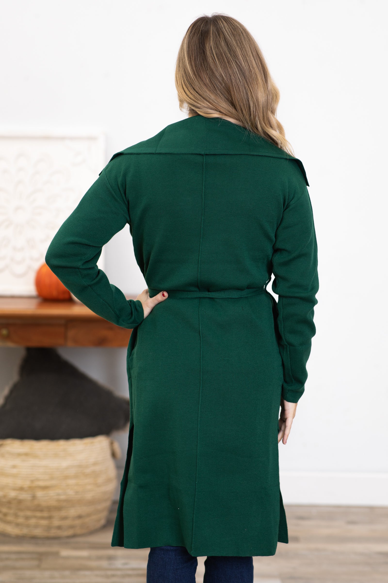 Emerald green best sale wool coat