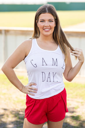 White Game Day Graphic Tee - Filly Flair