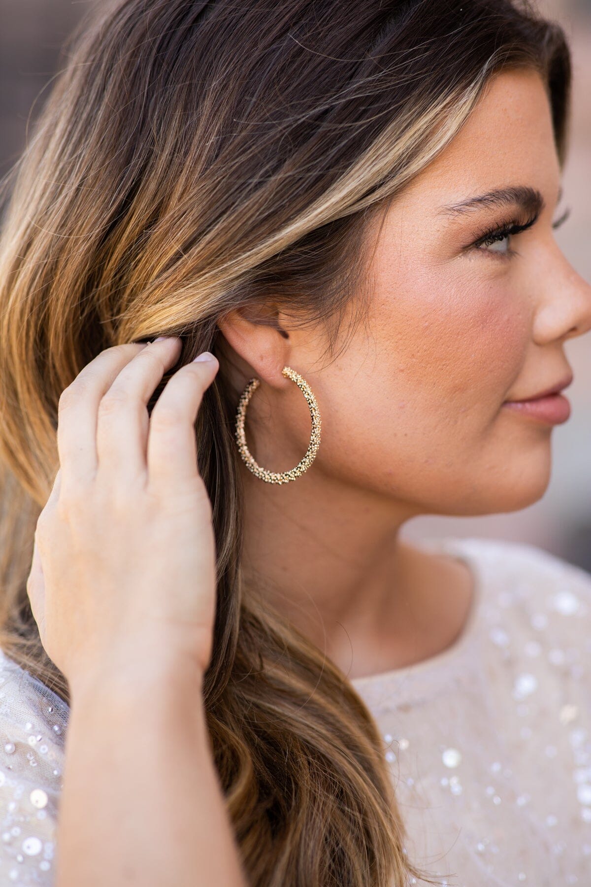 Fallyn deals hoop earrings