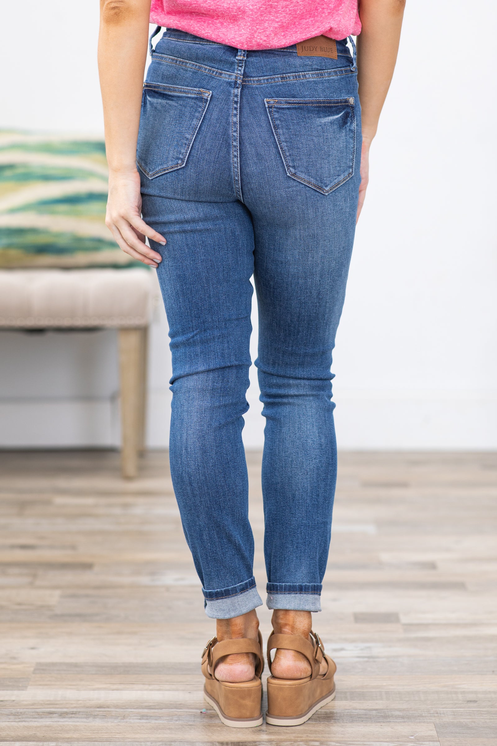 Judy Blue Tummy Control Classic Skinny Jeans · Filly Flair