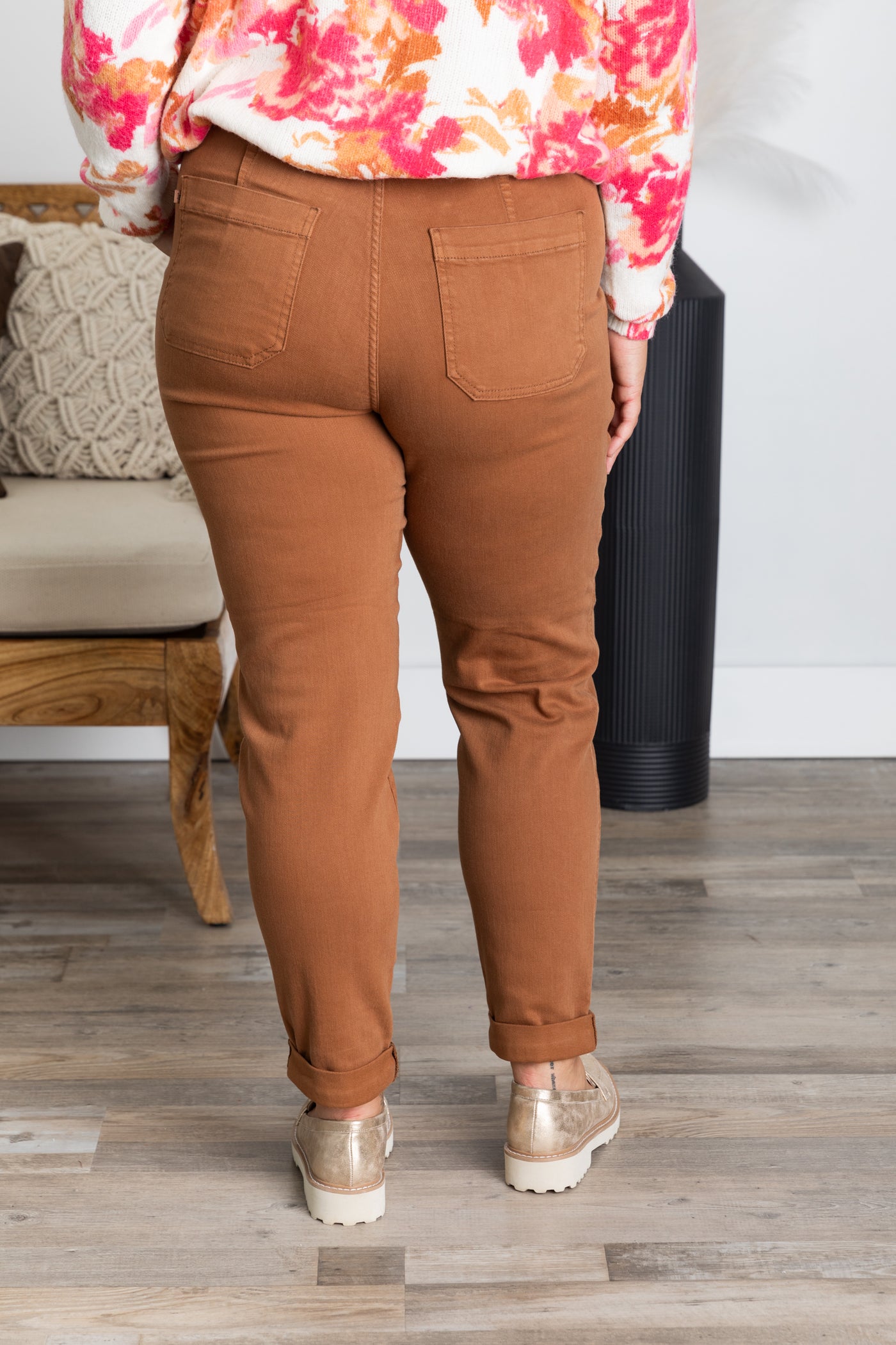 Judy Blue Camel Pull On Jogger Jeans