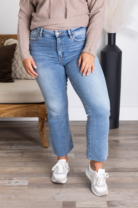 Lovervet High Rise Kick Flare Jean