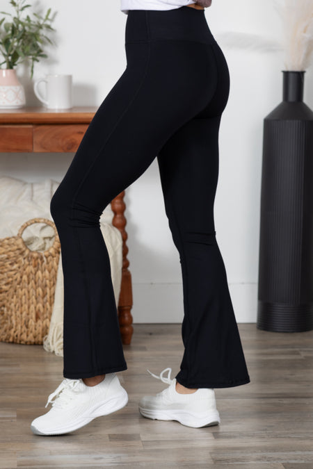 Venice High Waisted Flare Legging