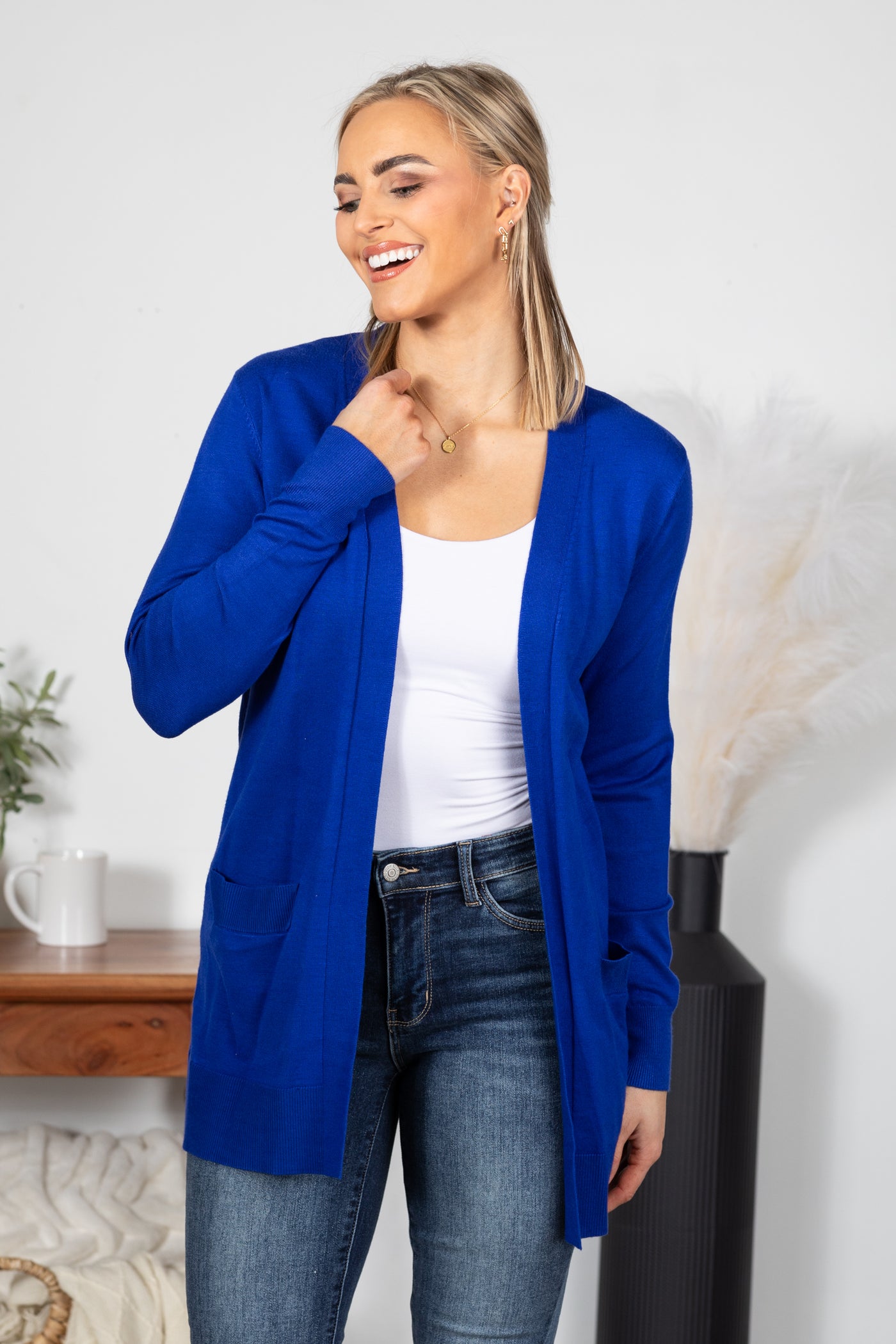 Lightweight Mid Length Cardigan