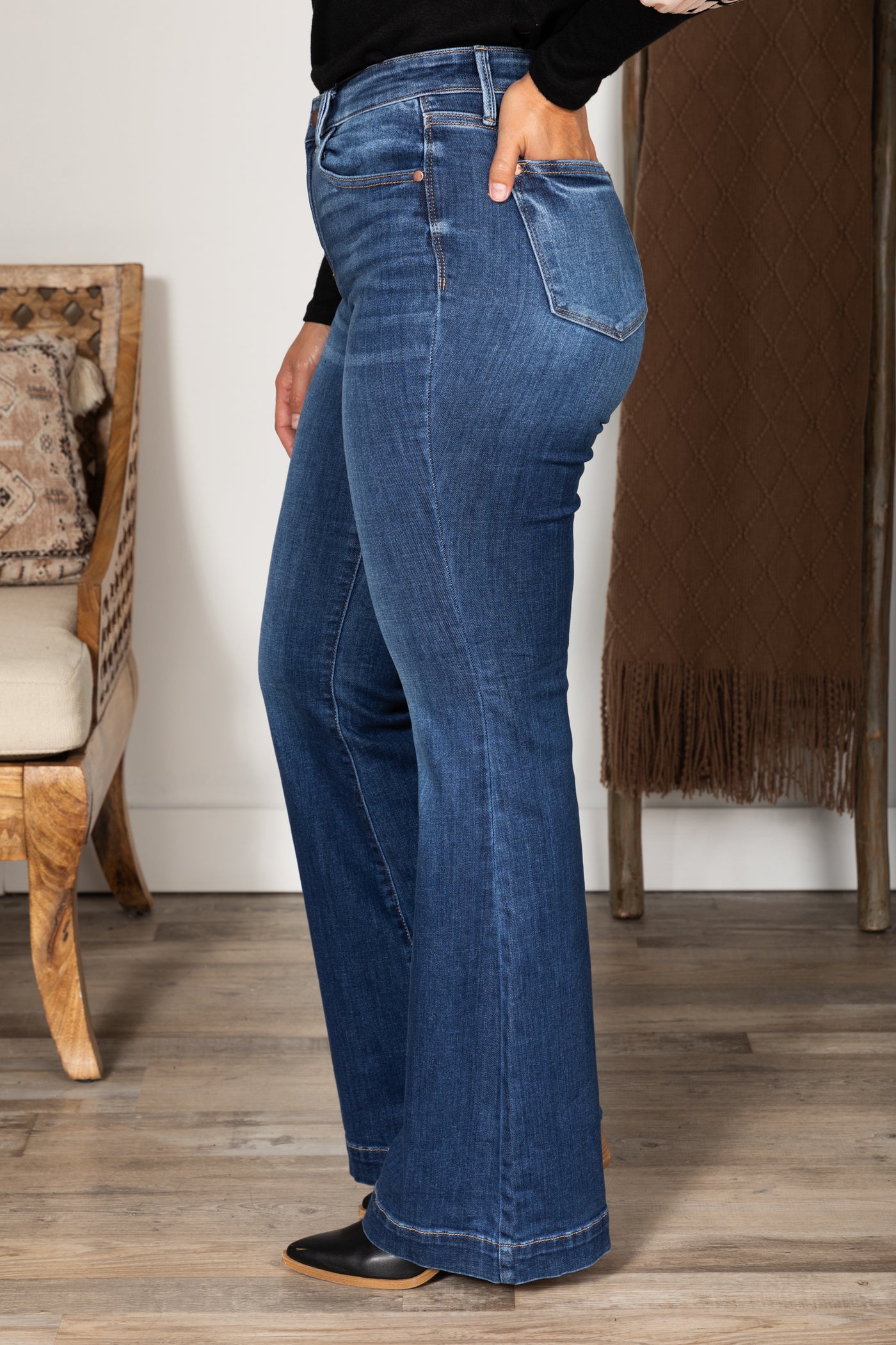 Judy Blue Wide Hem Flare Jeans