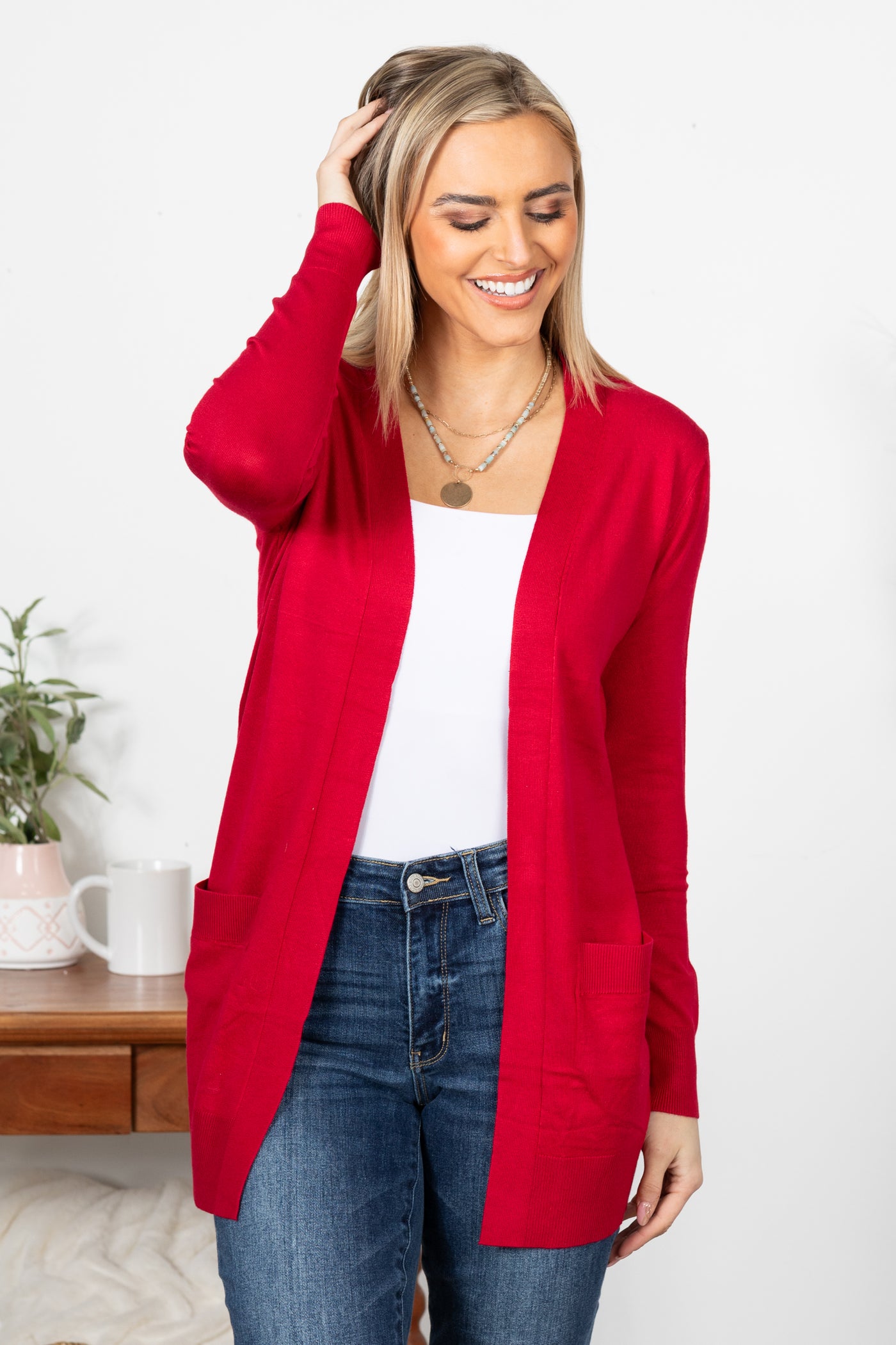 Lightweight Mid Length Cardigan