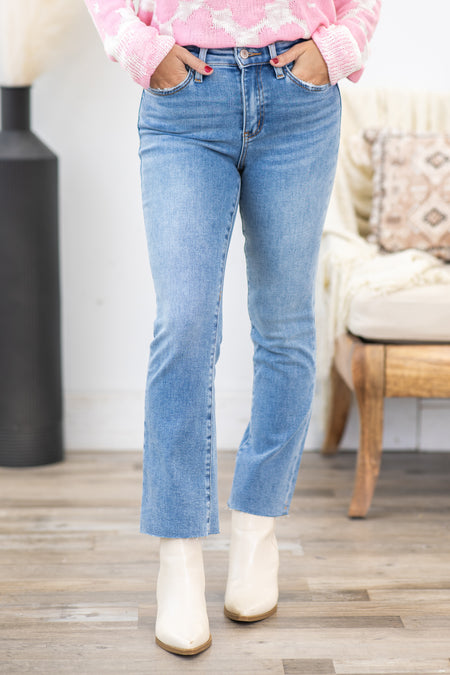 Lovervet High Rise Kick Flare Jean