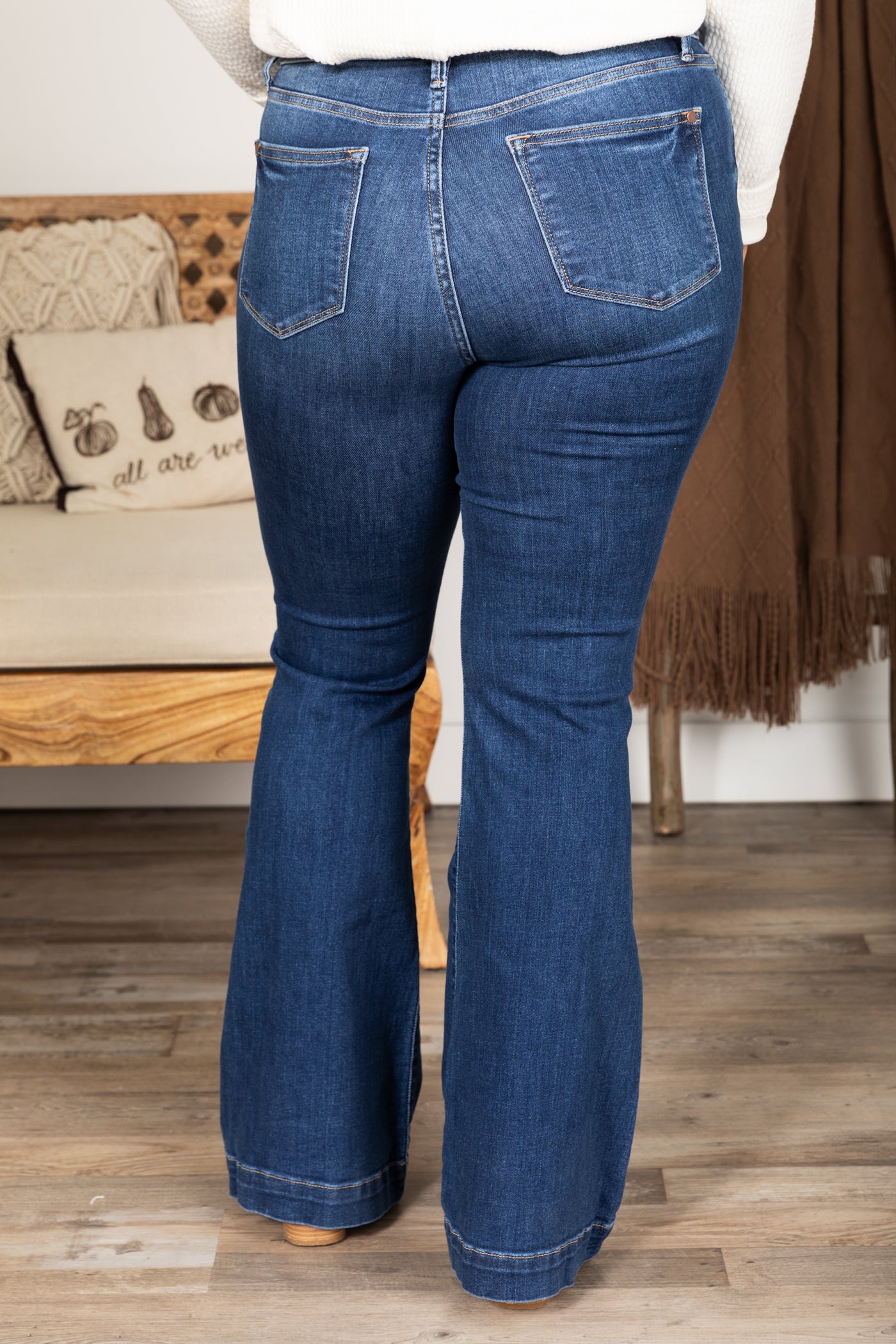 Judy Blue Wide Hem Flare Jeans