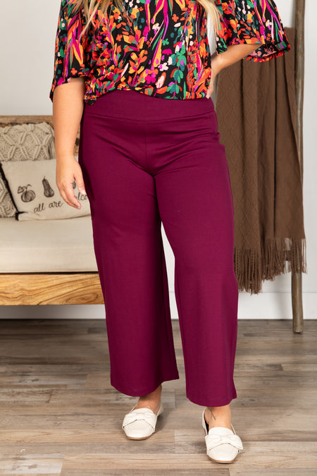 The Magic Cropped Wide Leg Pant