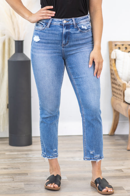 Lovervet High Rise Slim Straight Jeans