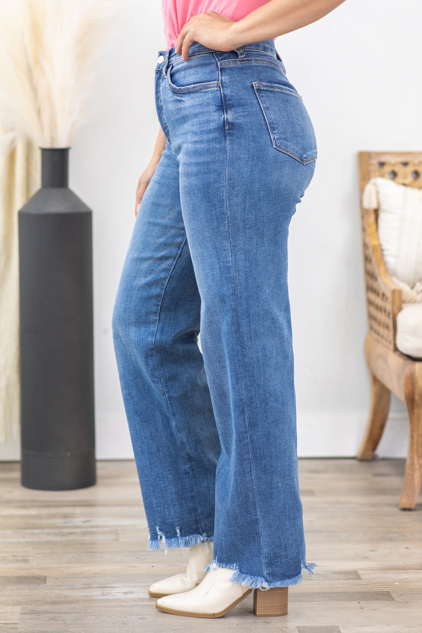 Lovervet Tummy Control 90's Vintage Loose Jeans