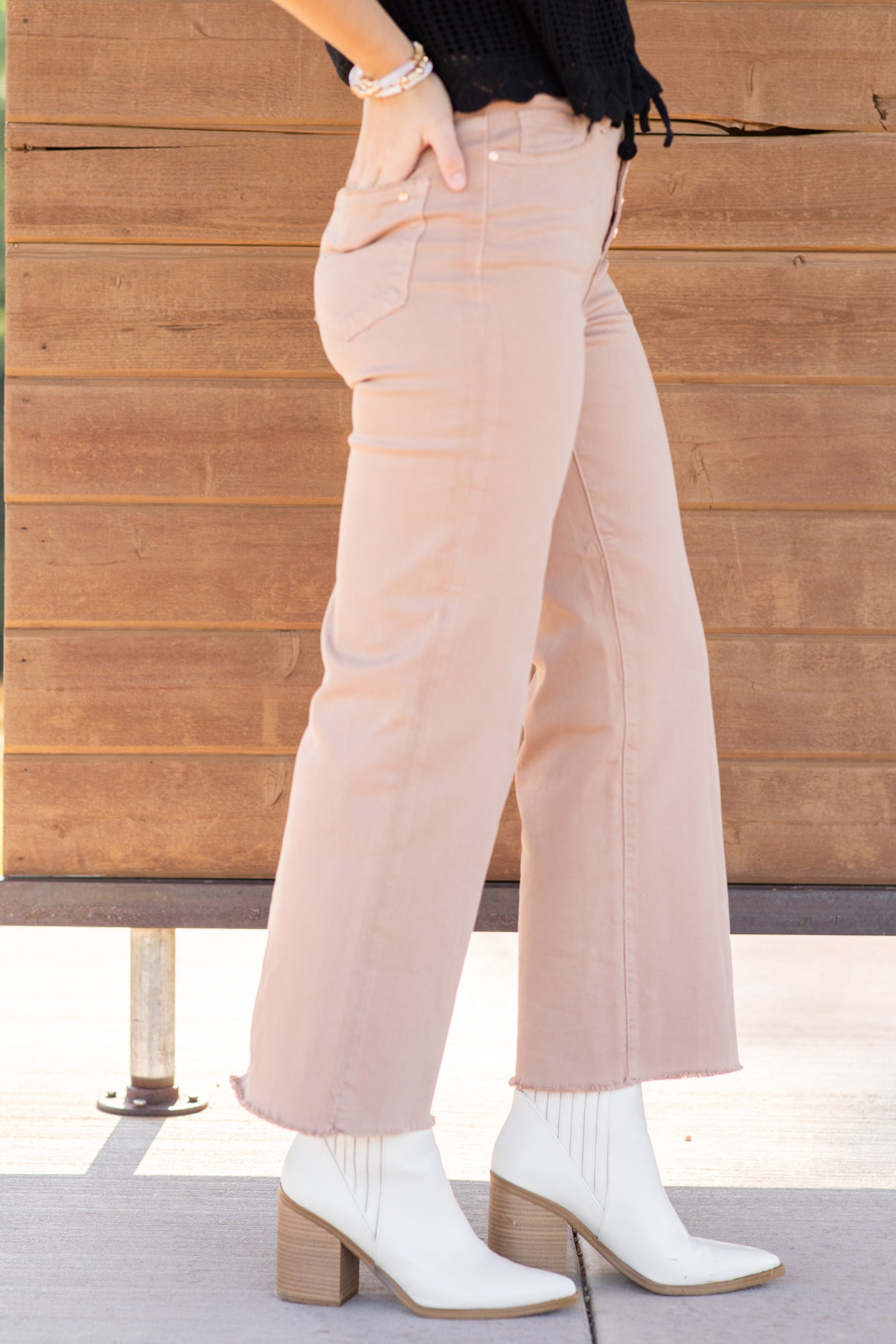 Mica Chromatic Wide Crop Pant