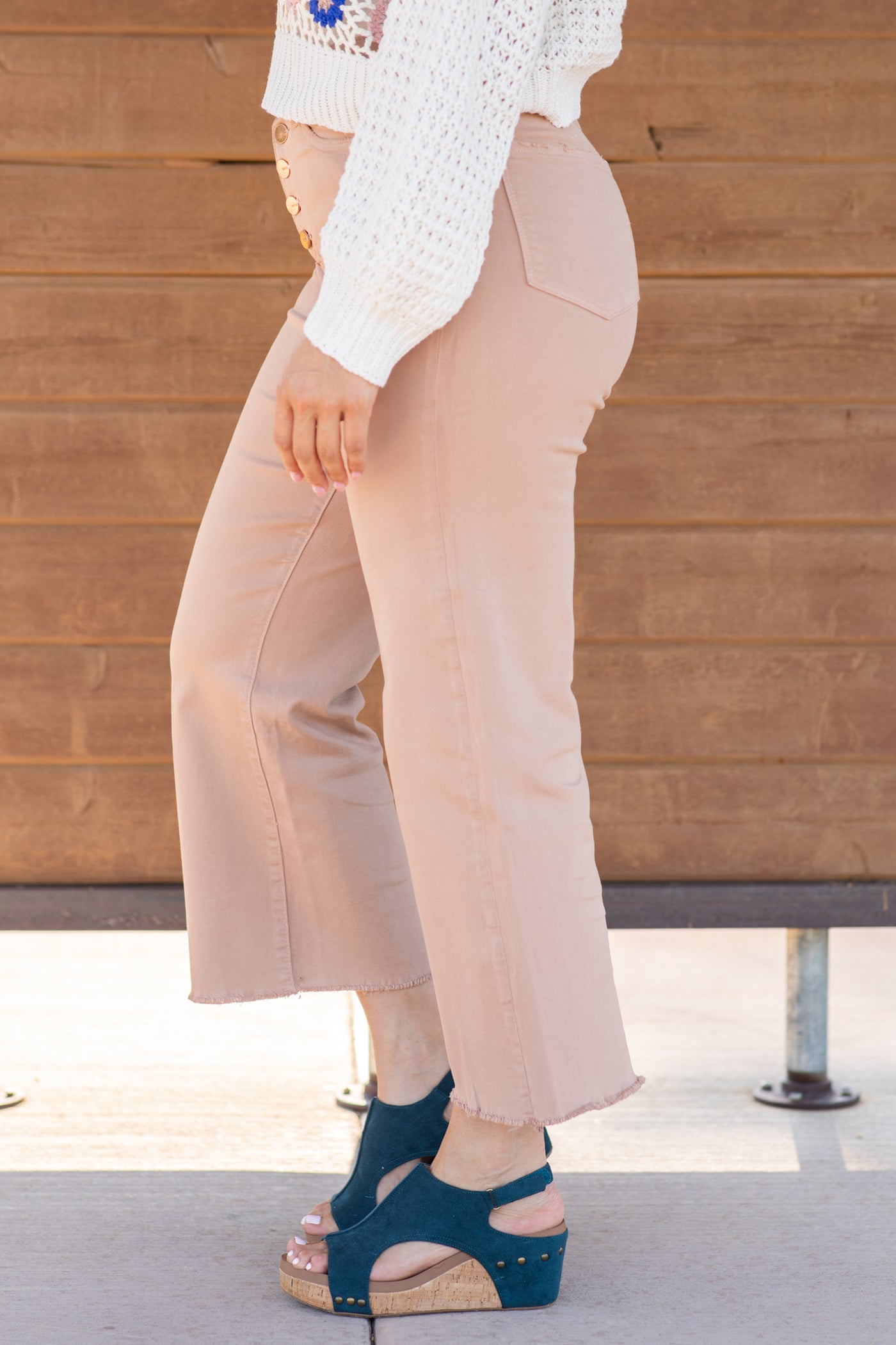 Mica Chromatic Wide Crop Pant