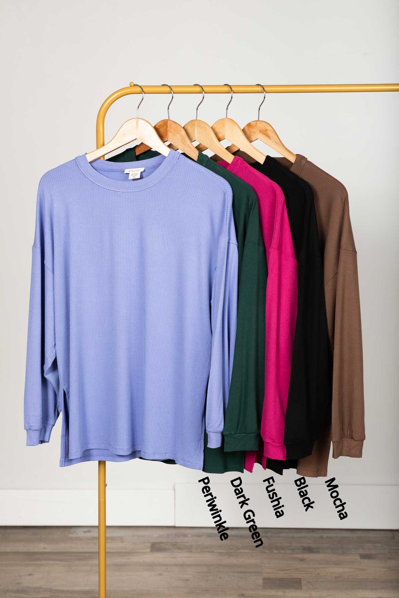 Essential Relaxed Long Sleeve With Side Slits