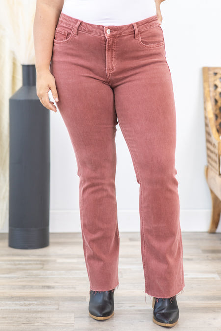 Lovervet Tummy Control Crop Straight Jeans