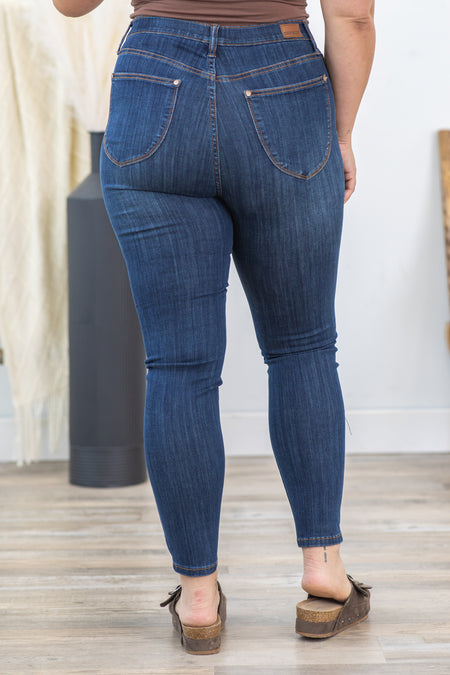 Judy Blue High Rise Pull On Skinny Jeans