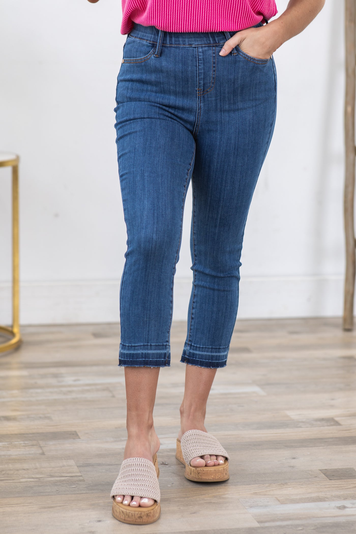 Judy Blue Ultimate Comfort Pull On Capris