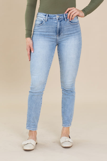 Risen High Rise Basic Skinny Jeans