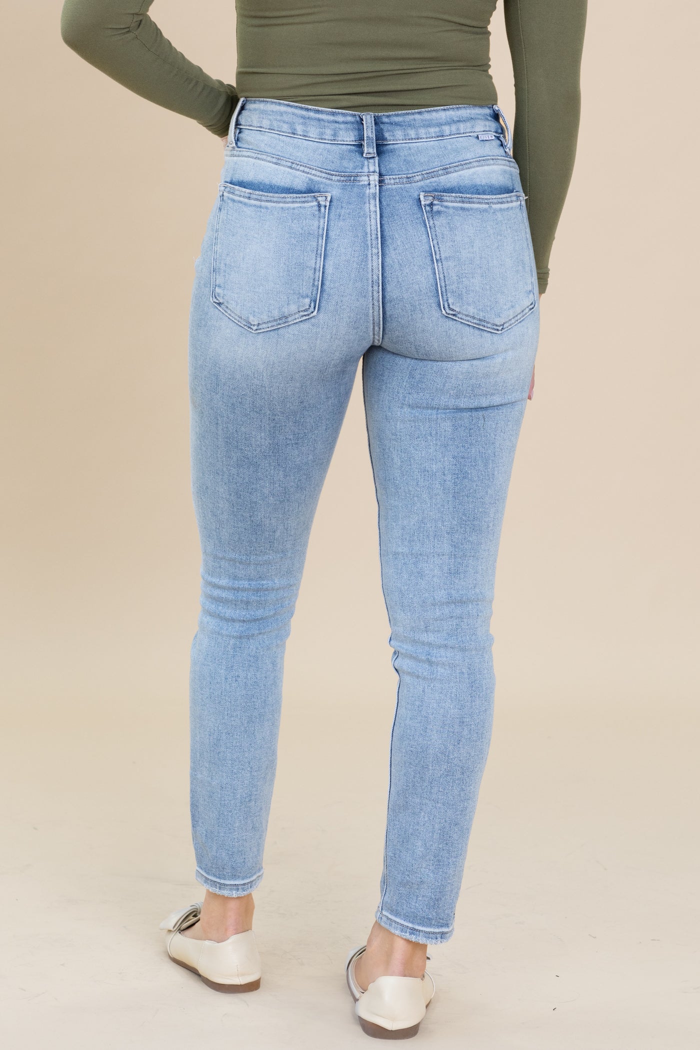 Risen High Rise Basic Skinny Jeans