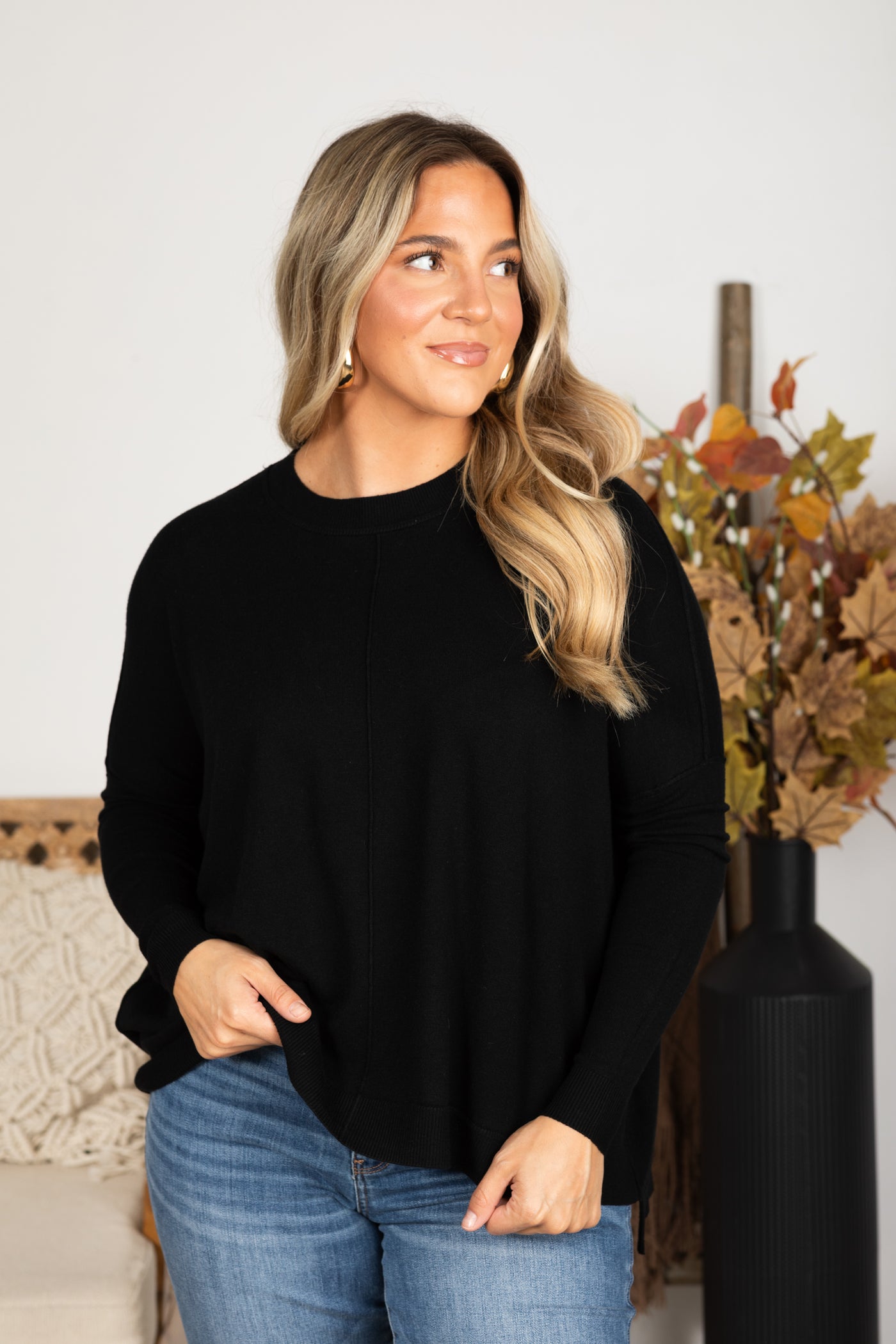 Cashmere Blend Sweater