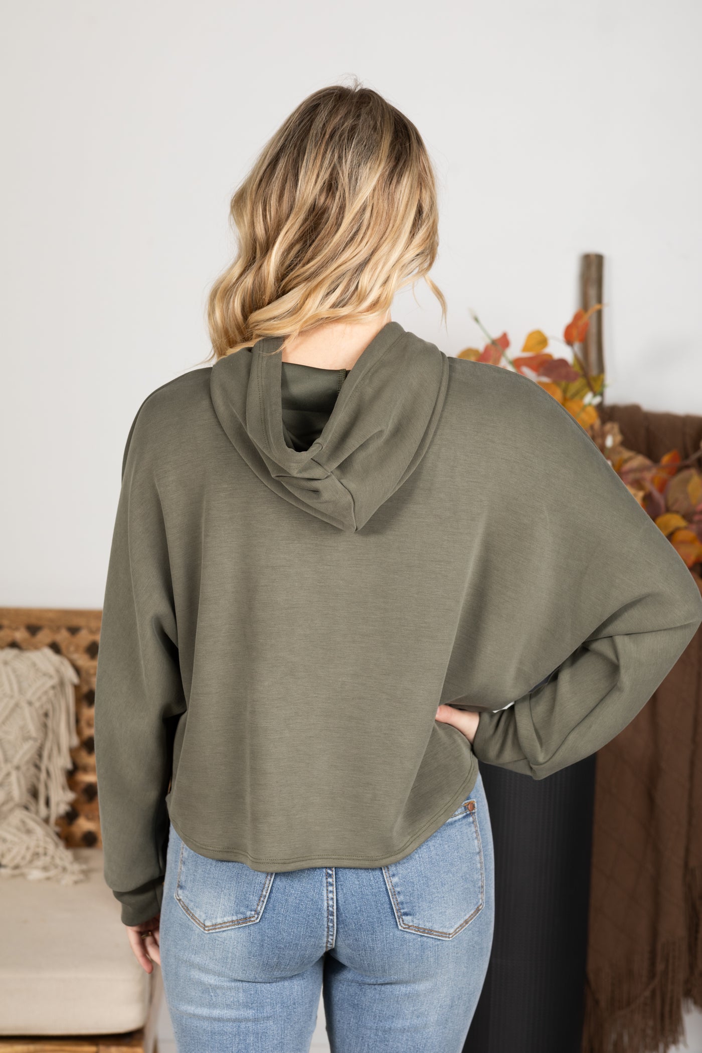 Long Sleeve Super Soft Hooded Sweatshirt