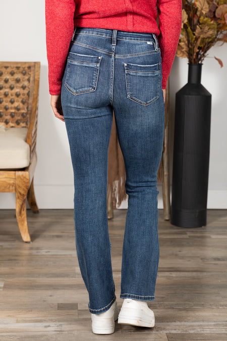 RFM Mia Bootcut Jeans With Seam Back Pocket