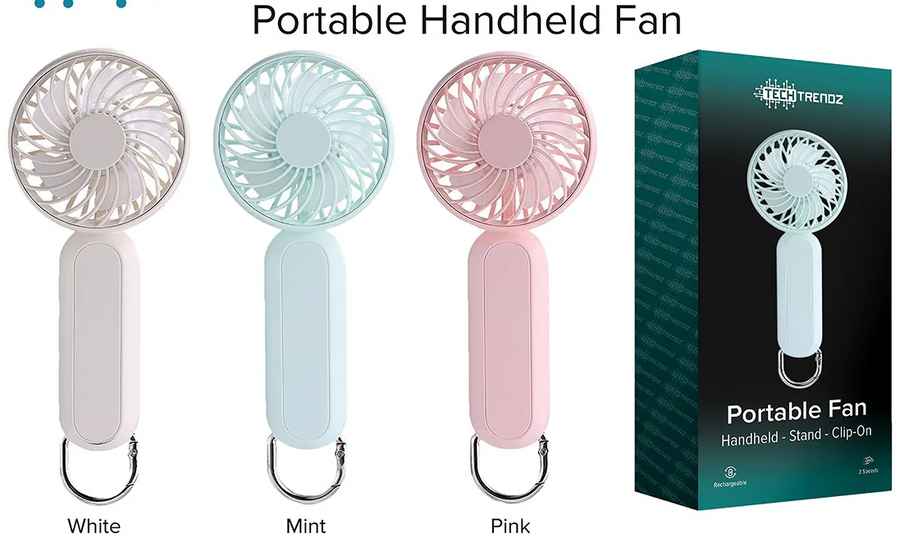 PRE-ORDER Portable 3 Speed Fan shipping apx 2/19