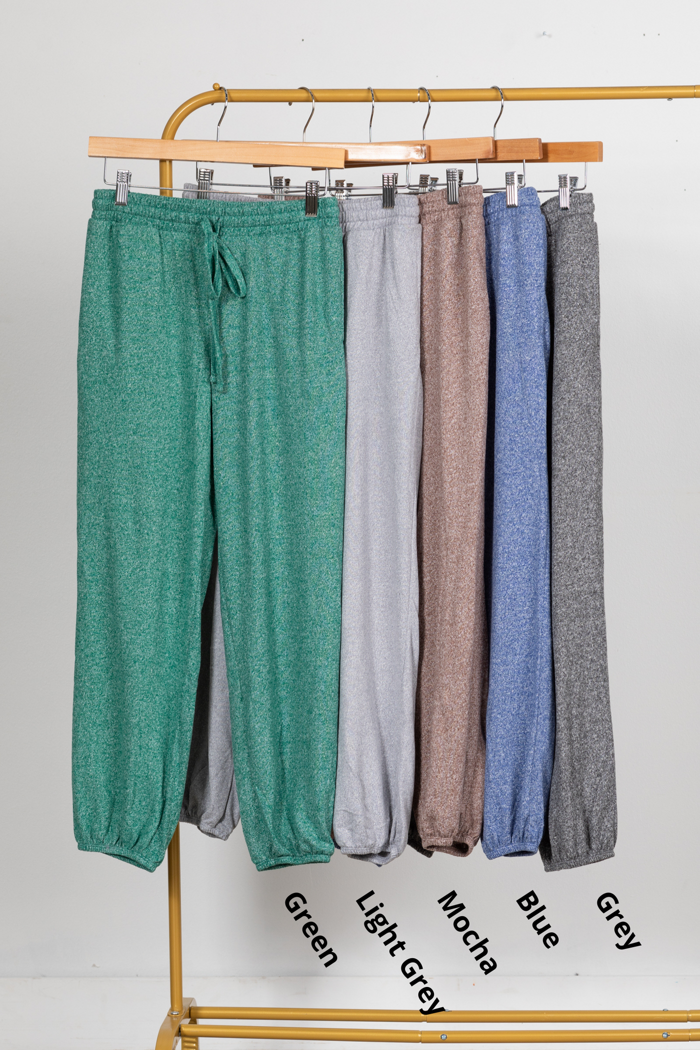 Soft Melange Hacci Joggers