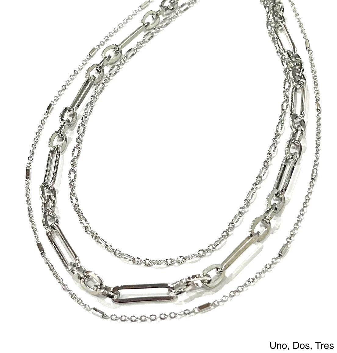 PRE-ORDER Triple Layered Multiple Chains Necklace shipping apx 2/19