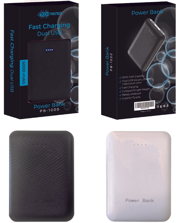 PRE-ORDER 5000 mAh Power Bank shipping apx 2/19