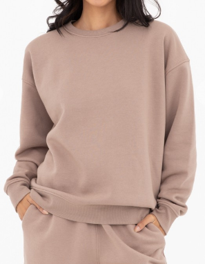 Oversized Fleece Sweatshirt