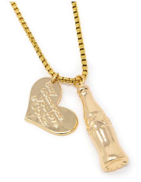 PRE-ORDER Coca-Cola Coke Love Necklace shipping apx 2/19