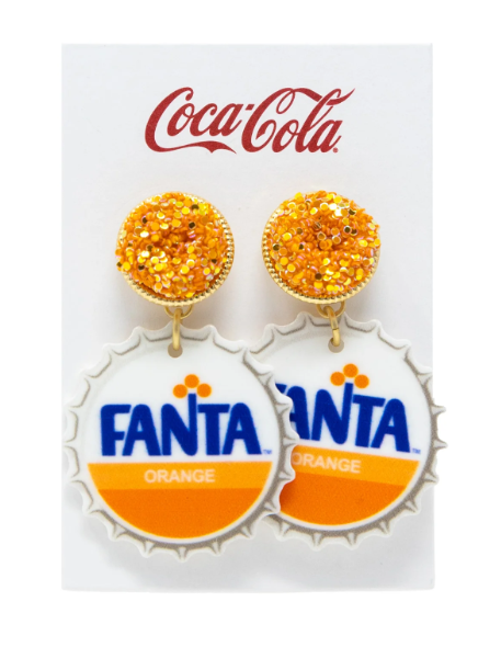 PRE-ORDER Coca-Cola Bottlecap Earrings shipping apx 2/19