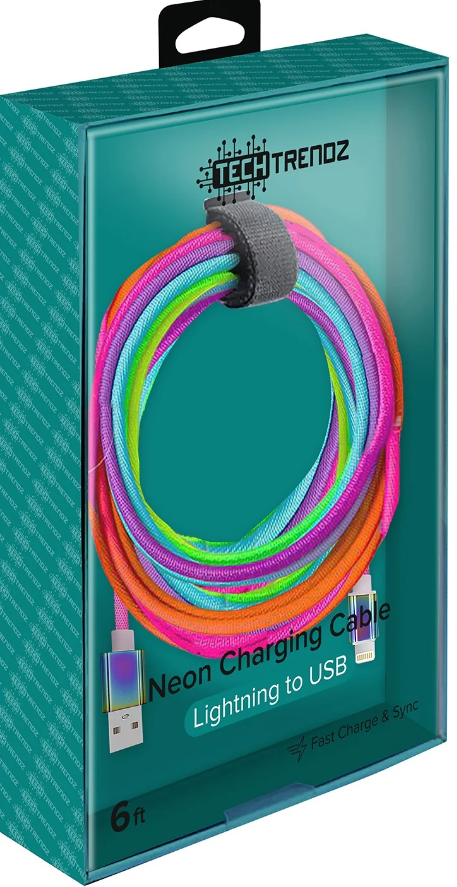 PRE-ORDER Rainbow iPhone & Type-C Cable shipping apx 2/19